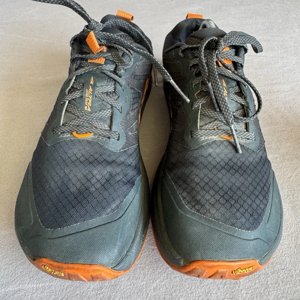 Size 8.5 - Altra Lone Peak 9 GTR BLACK AL0A85RG013 VIBRAM Mens Shoes